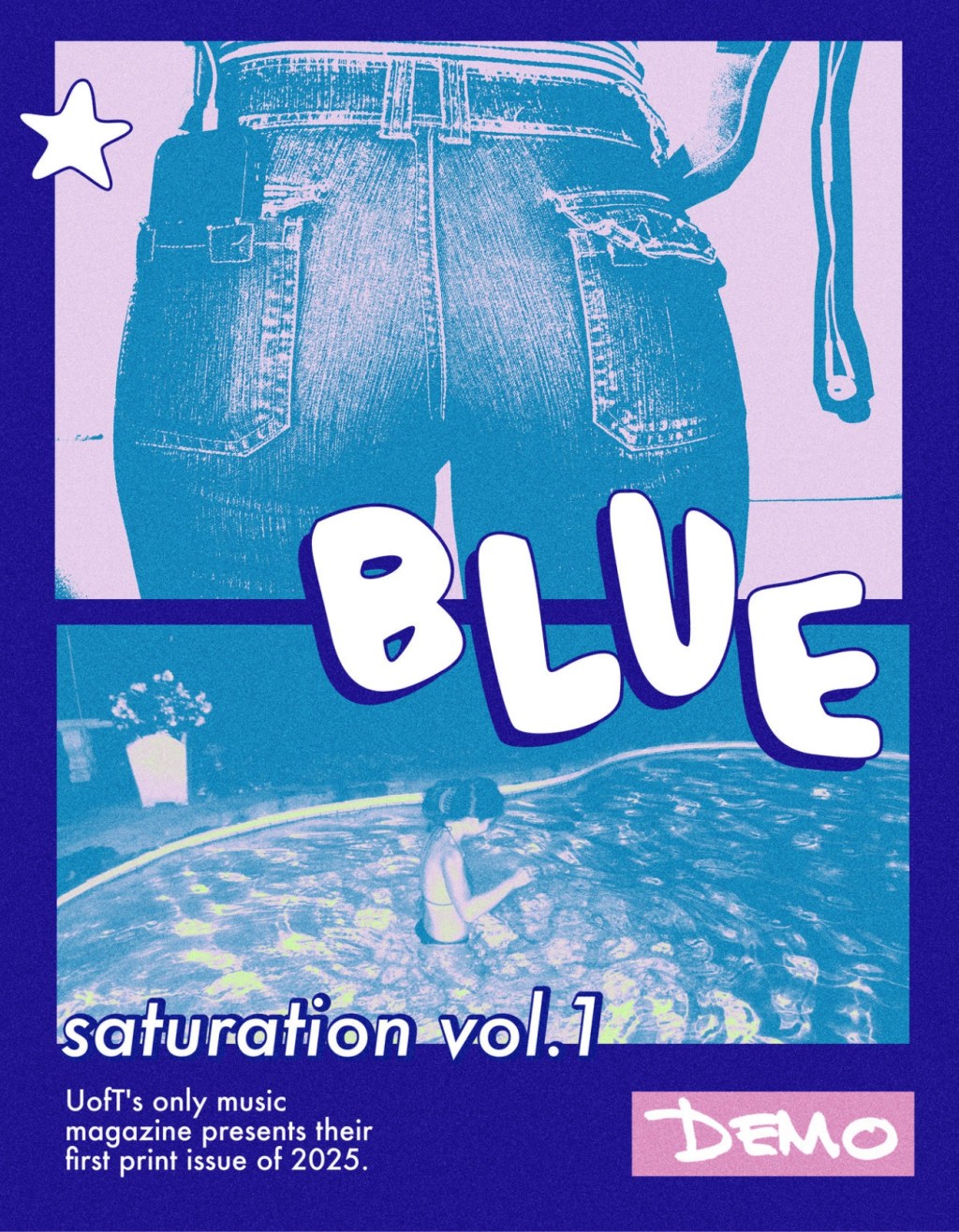 Saturation: Blue
