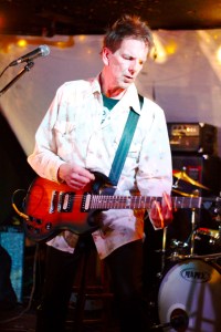 Art Bergmann at Sneaky Dee's for Wavelength 15.