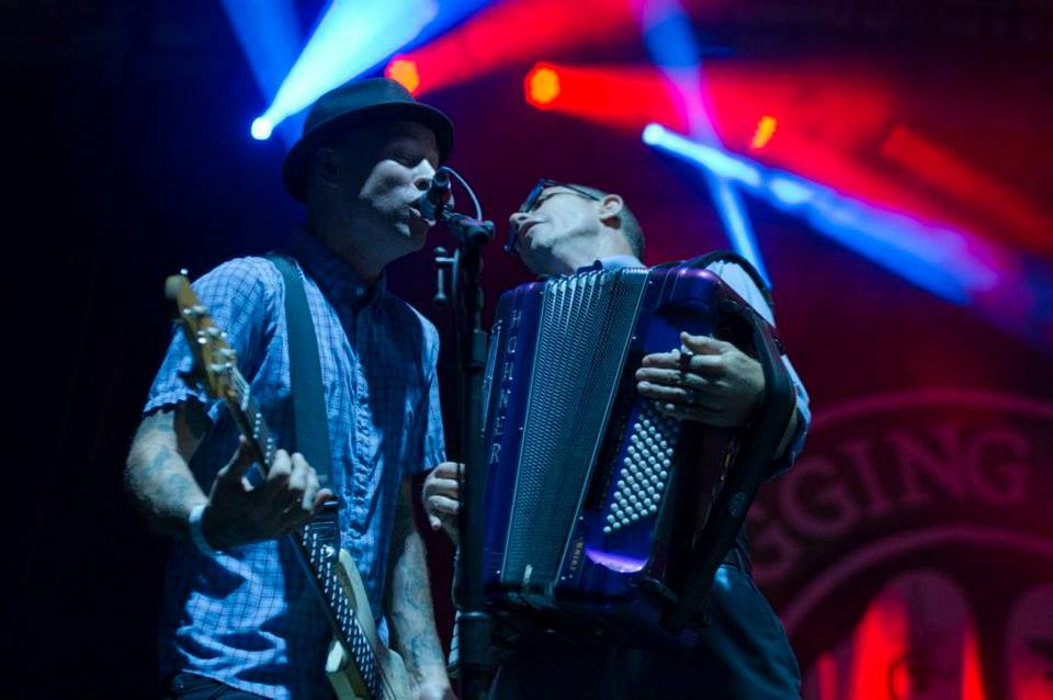Flogging Molly performing at the 2013 TURF festival, via TURF's Facebook page/Jeff Ross.