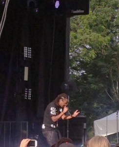 Lupe Fiasco at the University of Toronto's annual frosh week concert.