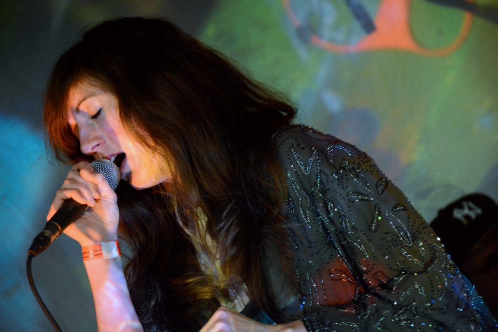 Del Bel at Polish Combatants' Hall for Wavelength 15.